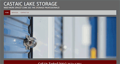 Desktop Screenshot of castaiclakestorage.com